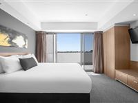 Melrose Suite Bedroom - Mantra Melbourne Airport Hotel